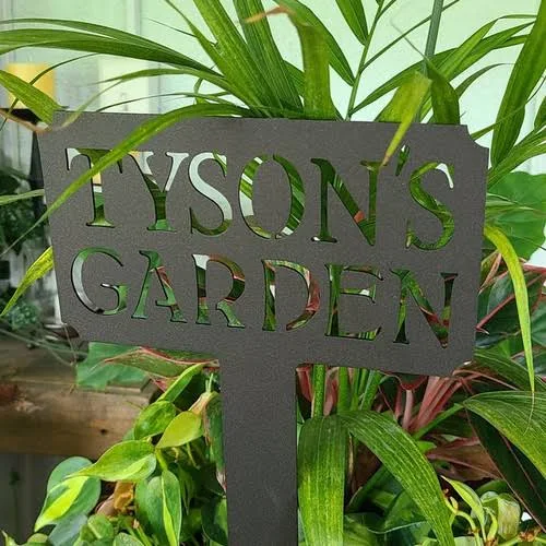 Personalized Garden Sign