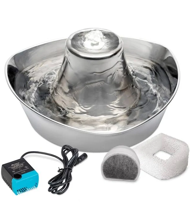 PetSafe Seaside Stainless Pet Fountain