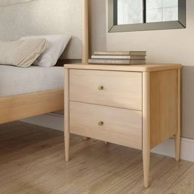 Plank + Beam Harbor 2-Drawer Nightstand
