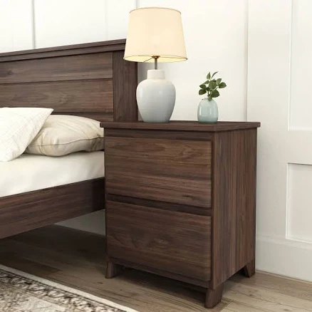 Plank+Beam Modern Farmhouse 2 Drawer Dresser Solid Wood