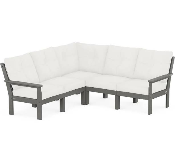 POLYWOOD Vineyard 5-Piece Sectional