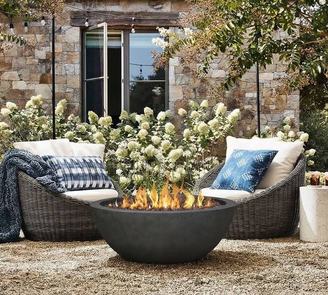 Pottery Barn Blackwell Outdoor Propane Fire Pit