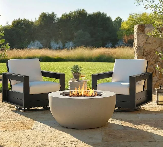 Pottery Barn Jaylen Outdoor Propane Fire Pit