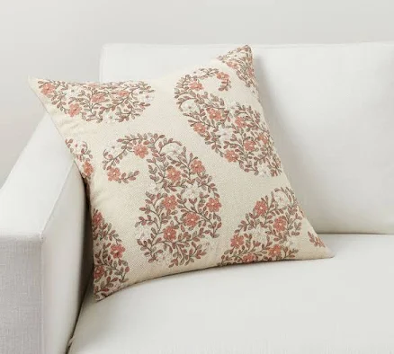 Pottery Barn JOLYN Paisley Embroidered Pillow