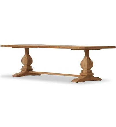 Pottery Barn Wilder Reclaimed Teak Wood Outdoor Dining Table