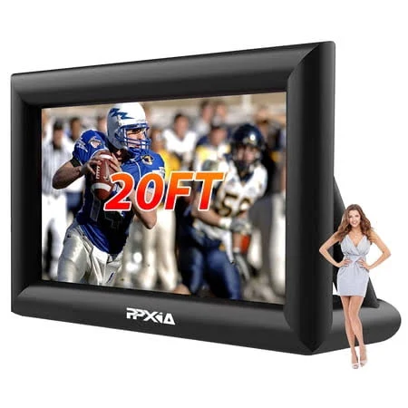 PPXIA 20ft Outdoor Inflatable Movie Screen