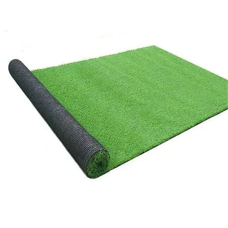 Premium Artificial Grass Turf Roll Realistic Green Synthetic Lawn Rug for Indoor