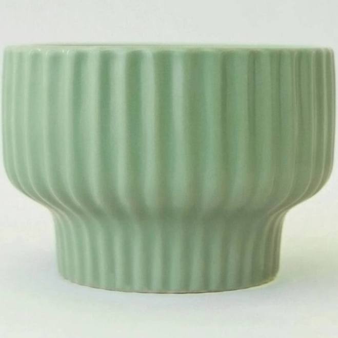 Presley Jade Pedestal Pot