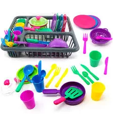 Pretend Play Dishes Playset Little Chef Set