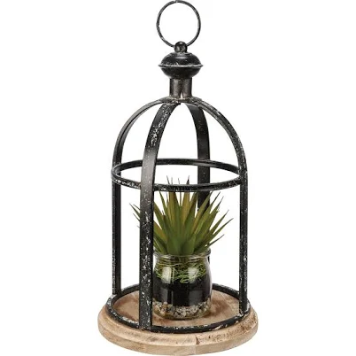 Primitives by Kathy Bird Cage Lantern