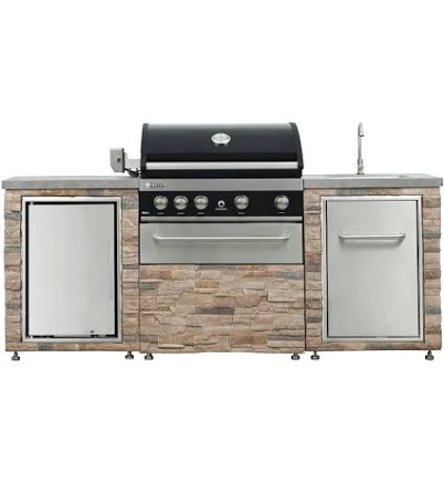 Prokan Desert Sunrise 5B Propane Grill Island