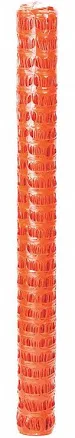 Quest Safety Fence: Orange, 4 ft Overall Ht, 100 ft Overall Lg, Polyethylene Mod
