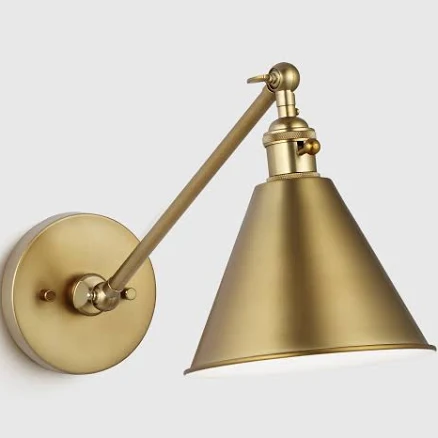 Quince Articulating Single Arm Steel Wall Sconce