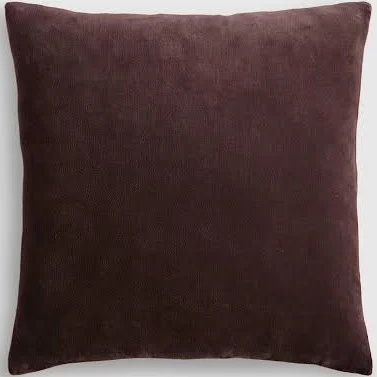 Quince Classic Cotton Velvet Pillow Cover