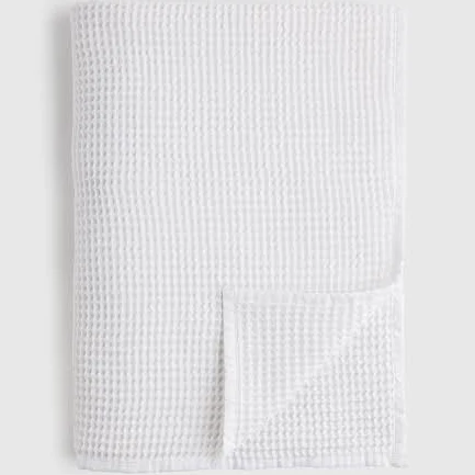 Quince Organic Waffle Throw