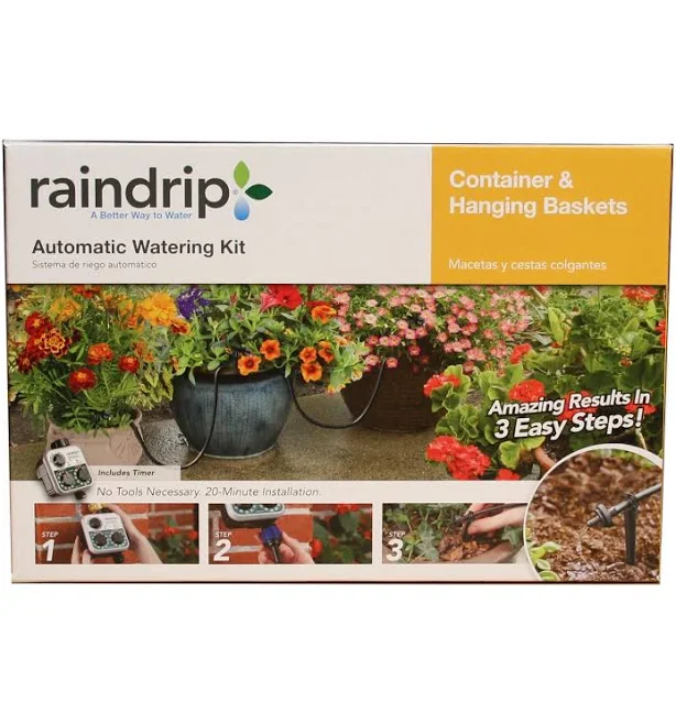Raindrip R560DP Drip Irrigation Plant Watering Kit