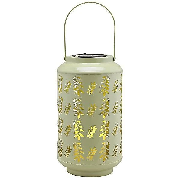 Red Shed Solar Cutout Lantern