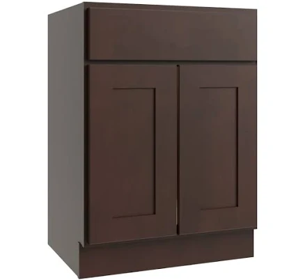 RELIABILT Parkstone 24-in W x 34.5-in H x 24-in D Espresso