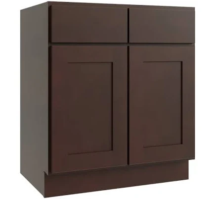 RELIABILT Parkstone 30-in W x 34.5-in H x 24-in D Espresso