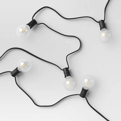 Room Essentials 20ct LED Outdoor Globe String Lights