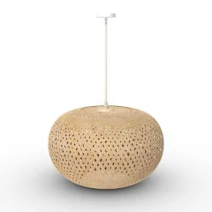 Room Essentials Bamboo Woven Pendant Light