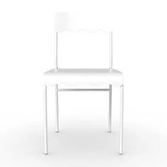 Room Essentials Scalloped Metal Dining Chair (2pk)