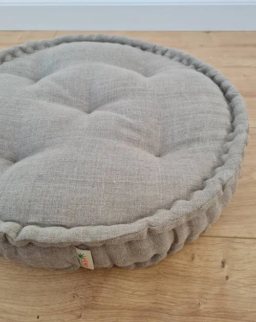 Round Hemp Cushion