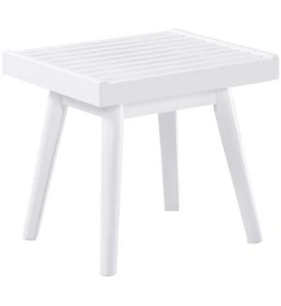 Roundhill Furniture Larwich Solid Wood Slatted Bench