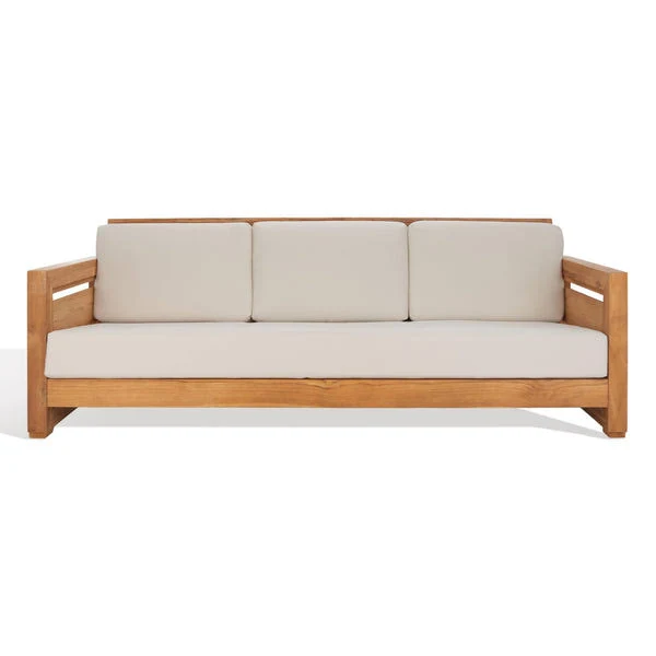 Safavieh Couture Guadeloupe Outdoor 3-Seat Sofa