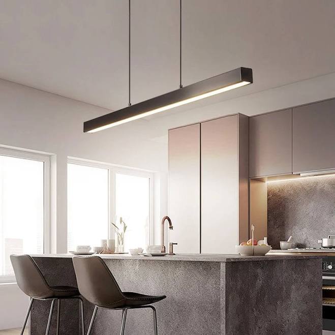 Sert Modern Linear Minimalist Indoor Lighting Pendant Light