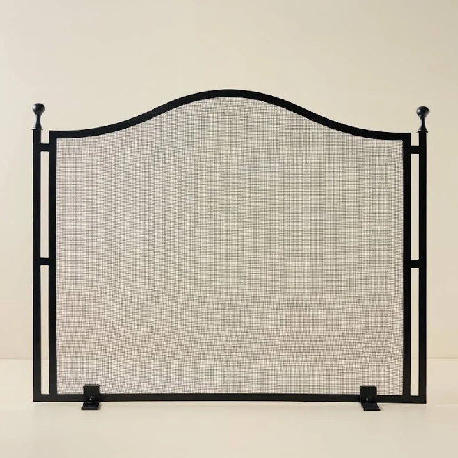 Shepherd Black Fireplace Screen