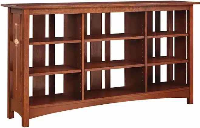 Slatted Back Bookcase