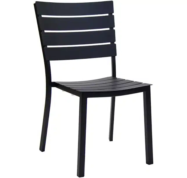 Slatted Metal Patio Chair