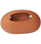 Solento Terracotta Wall Planter Horizontal