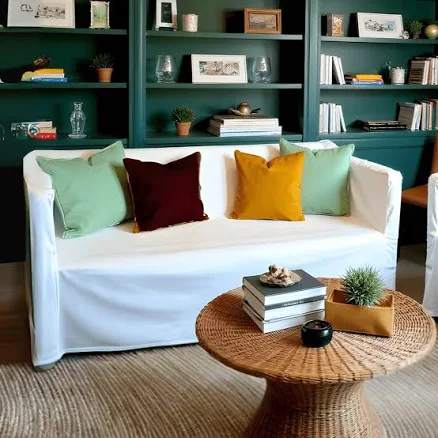 Solid Linen IKEA Knopparp Slipcover Clearance Sale