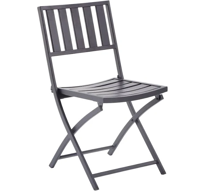 Style Selections Stationary Dining Chair with Slat Seat