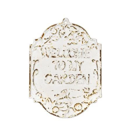 Sungmor Rustful Crafts Welcome to My Garden Sign