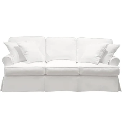 Sunset Trading Horizon Fabric T Cushion Slipcovered Sofa