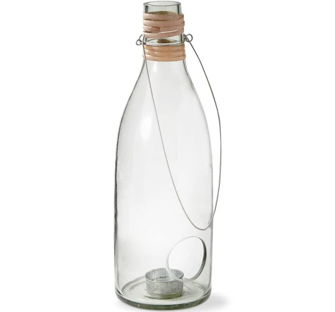 Tag Recycled Blown Glass Lantern