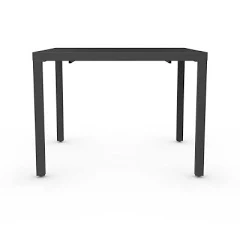 Threshold 4 Person Square Rust UV-Resistant Outdoor Patio Dining Table