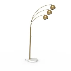 Threshold Span 3-Head Metal Globe Floor Lamp