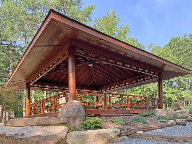 Too Sunny in The Yard? Zen Garden Pavilion