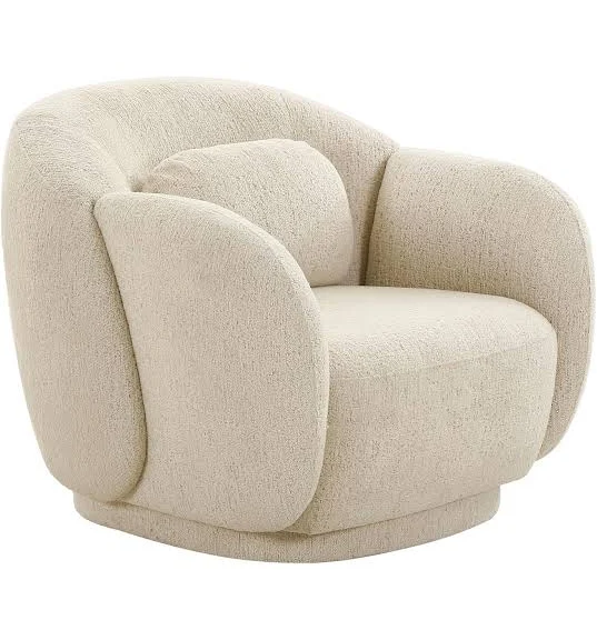 TOV Furniture Misty Boucle Accent Chair