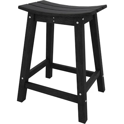 TrailBlaze Heavy-Duty Weatherproof Bar Stools Set – Outdoor HDPE Counter Height 