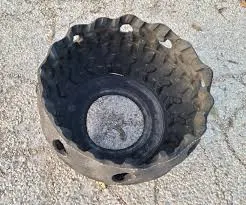 Upcycled Car Tire Planter