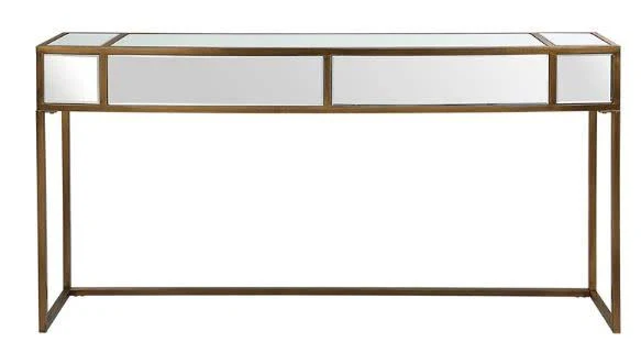 Uttermost Reflect Mirrored Console Table