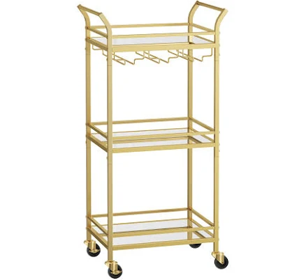 VASAGLE 3-Tier Mini Bar Cart
