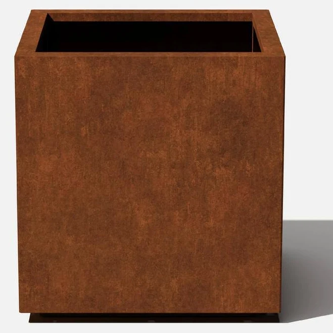 Veradek Block Series Cube Plastic Planter