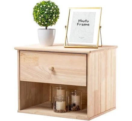 VINGLI Floating Nightstand 2-Pack