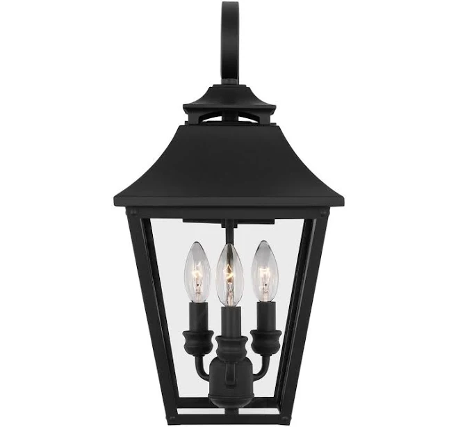 Visual Comfort Studio Galena 3 - Light Outdoor Wall Lantern